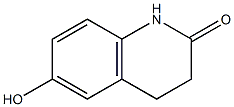 6-hydroxy-3,4-dihydro-quinolin-2-one 구조식 이미지