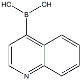 4-quinolinyl boronic acid Structure