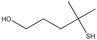 4-mercapto-4-methyl-pentanol Structure