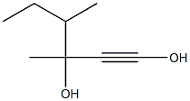 Dimethylhexynediol 구조식 이미지