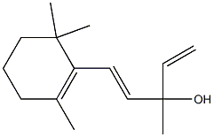 3-methyl-1-(2,6,6-trimethylcyclohex-1-en-1-yl)penta-1,4-dien-3-ol Structure