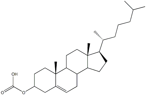 Cholesteryl carbonate 구조식 이미지