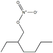 2-ethylhexanol nitrate 구조식 이미지