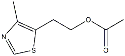 4-methyl-5-hydroxyethylthiazole acetate Structure