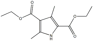 2,4-dimethyl-pyrrole-3,5-dicarboxylic acid diethyl ester 구조식 이미지