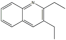 2,3-diethyl quinoline 구조식 이미지