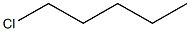 Pentyl chloride Structure