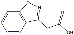 1,2-benzisoxazole-3-acetic acid 구조식 이미지