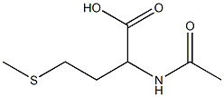 Acetyl DL-methionine 구조식 이미지