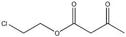 Chloroethyl acetoacetate 구조식 이미지