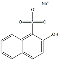 2 naphthol-1-sulfonate sodium salt 구조식 이미지