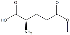 D-glutamic acid methyl ester 구조식 이미지