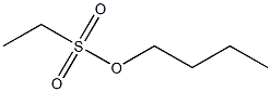 Butyl ethyl sulfonate Structure