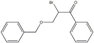 Benzyloxy-2-bromopropiophenone 구조식 이미지