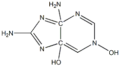 1,5-dihydroxy-4,8-diaminopurine Structure