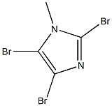 2,4,5-tribromo-1-methyl-1H-imidazole 구조식 이미지