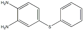 5-Phenylthio-1,2-phenylene diamine Structure