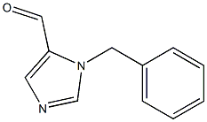 1-benzyl-1H-imidazole-5-formaldehyde Structure