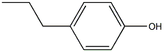 P-propyl phenol 구조식 이미지