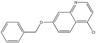 7-benzyloxy-4-chloro-quinol Structure