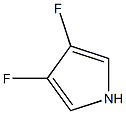 3,4-Difluoropyrrole 구조식 이미지