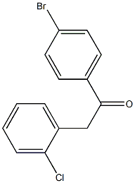 2-Chlorobenzyl 4-bromophenyl ketone Structure