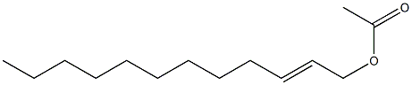 CIS,TRANS-2-DODECENYL ACETATE 구조식 이미지