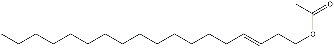 CIS,TRANS-3-OCTADECENYL ACETATE Structure