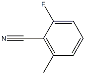 2-fluro-6-methylbenzonitrile Structure