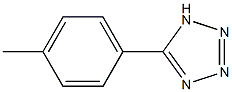 5-p-tolyl tetrazole 구조식 이미지