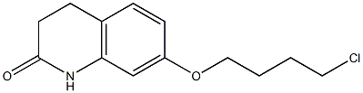 7-(4-chlorobutoxy)-3,4-dihydro-2 (1H)-quinolione Structure
