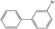 m-bromophenylbenzene Structure
