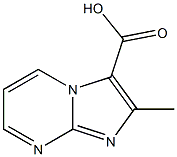 2-METHYLIMIDAZO[1,2-A]PYRIMIDINE-3-CARBOXYLICACID 구조식 이미지