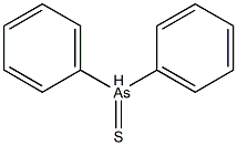 diphenylarsine sulfide 구조식 이미지