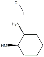 (1R,2R)-(-)-2-Aminocyclohexanol HCl 구조식 이미지