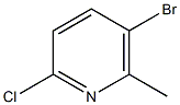 2-chloro-6-methyl-5-bromopyridine Structure