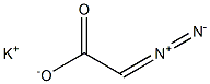 potassium diazoacetate Structure