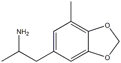 1-(4-methyl-1,3-benzodioxol-6-yl)-2-aminopropane Structure