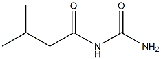 (3-methylbutyryl)urea 구조식 이미지