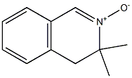 3,4-dihydro-3,3-dimethylisoquinoline-N-oxide 구조식 이미지