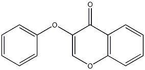 3-phenoxychromone 구조식 이미지