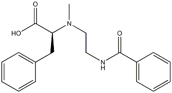 hippuryl-methylphenylalanine 구조식 이미지