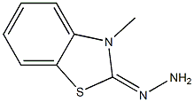 3-methylbenzothiazolone hydrazone Structure