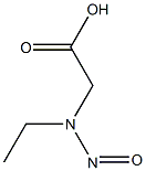 N-ethyl-N-carboxymethyl-nitrosamine Structure