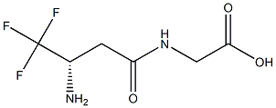 alpha-trifluoromethyl-beta-alanylglycine 구조식 이미지