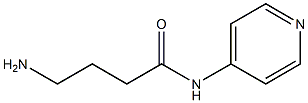 4-amino-N-pyridin-4-ylbutyramide Structure