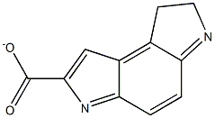 1,2-dihydro-(3H)-pyrrolo(3,2-e)indole-7-carboxylate Structure