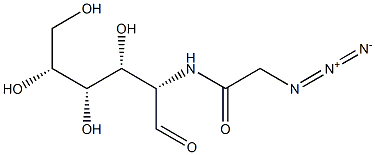 N-azidoacetylmannosamine 구조식 이미지