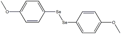 DI(PARA-METHOXYPHENYL)DISELENIDE Structure