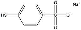 SODIUM4-MERCAPTOBENZENESULPHONATE 구조식 이미지